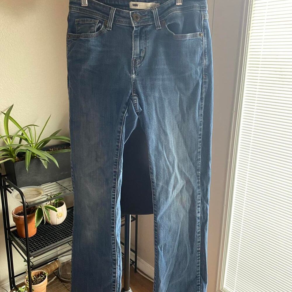 Levi's Women's Curvy 529 Bootcut blue jeans Size 8 Classic 5 pocket Capsule